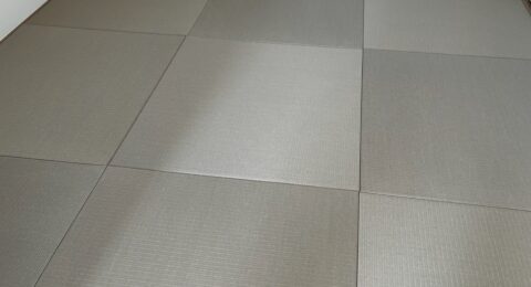 施工事例　仙台市太白区H様　縁なし畳表替え