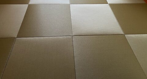 施工事例　仙台市青葉区M様　縁なし畳表替え